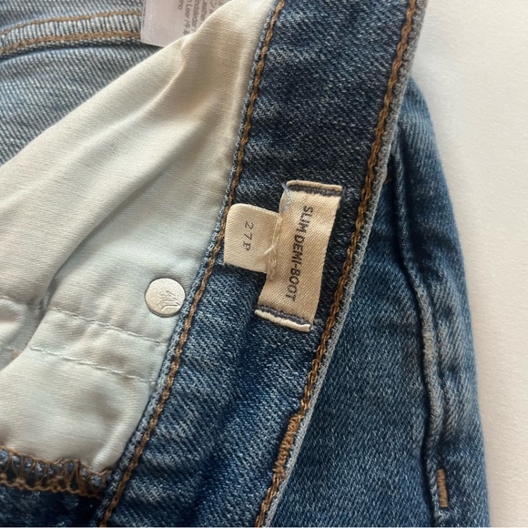 Madewell Slim Demi boot cut Jean - Picture 2 of 4